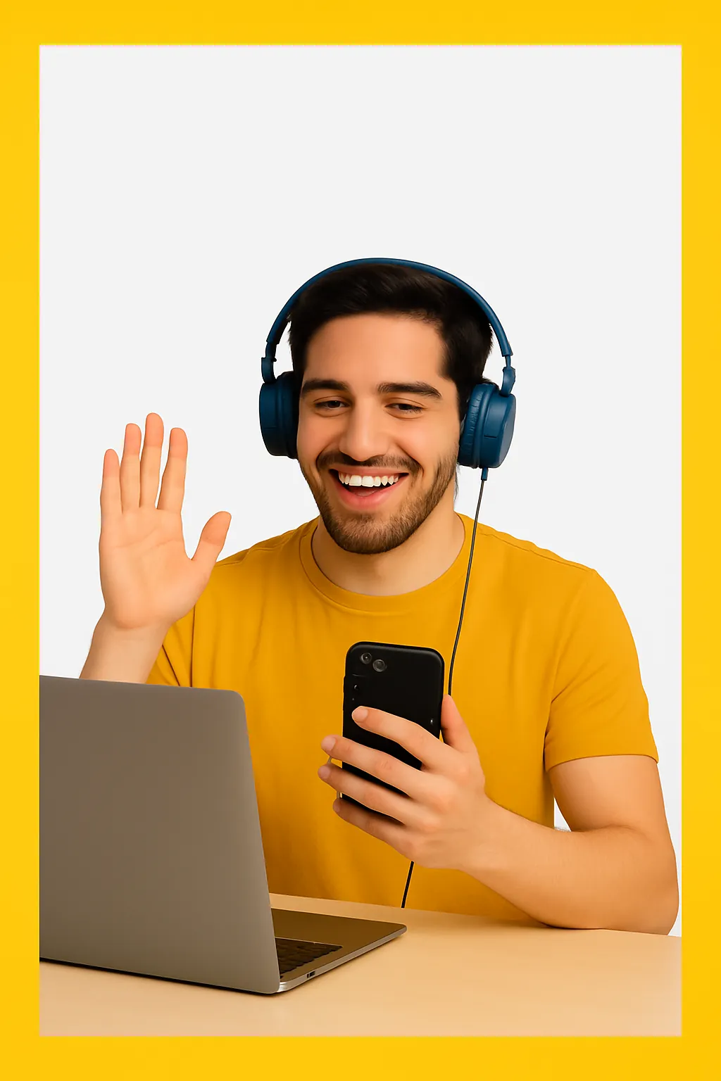 uczestnik kursu angielskiego ogólnego online